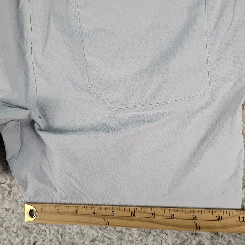 Lululemon Lab Shorts Womens 6 Grey Excellent Ripstop Hiking Drawstring Active - Picture 11 of 13